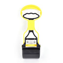 Pet Dog Cat Handle Pooper Scooper Jaw Poop Waste Pickup Scoop Home Yard Clean M&