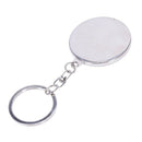10cm Long 50 Year Calendar Design Keychain Flat Split Ring