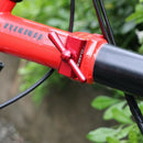 Magnetic Hinge Clamp Plate for Brompton Folding Bike C Clamp Plate Red