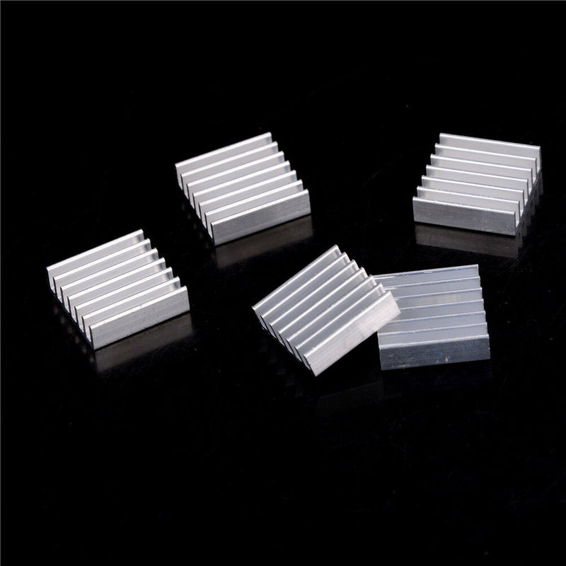 5pcs Aluminum Heat Sink for LED Power Memory Chip 20*20*6mm FEA Kw
