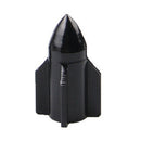 Aluminum MTB Bike Schrader Valve Cap Rocket Shape Tire Valve Dust Cover A