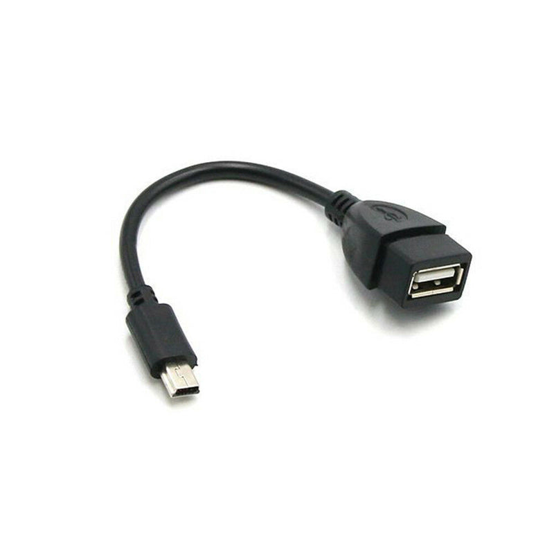 Mini USB Male to USB Female Car OTG Cable Adapter For Video Camera MMO