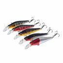 4X(5 Pcs/Lot Fishing Lure 9Cm 8.3G Minnow Wobblers Swim Bait With Hooks FisE4H6)