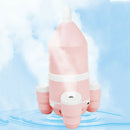 Mini Compact Rocket Shape Humidifier USB Ultrasonic Air Purifier LED Incens