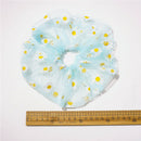 9x Boho Hair Scrunchies Lady Flower  Elastic Hair Ties Rope Updo Tool