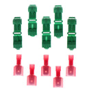 10 Pair T-Type Break Free T1 Quick Wires Connector Pressure Terminal