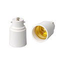 2X LED Converter Light Bulb Lampdapter B22 to E27 Base Home use