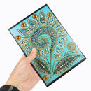 DIY Mandala Special Shaped Diamond Painting 50 Pages Sketchbook A5 Notebook