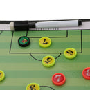 Sports Soccer Dry Erase Erasable Coaching Board with Magnetic Chess Pieces for