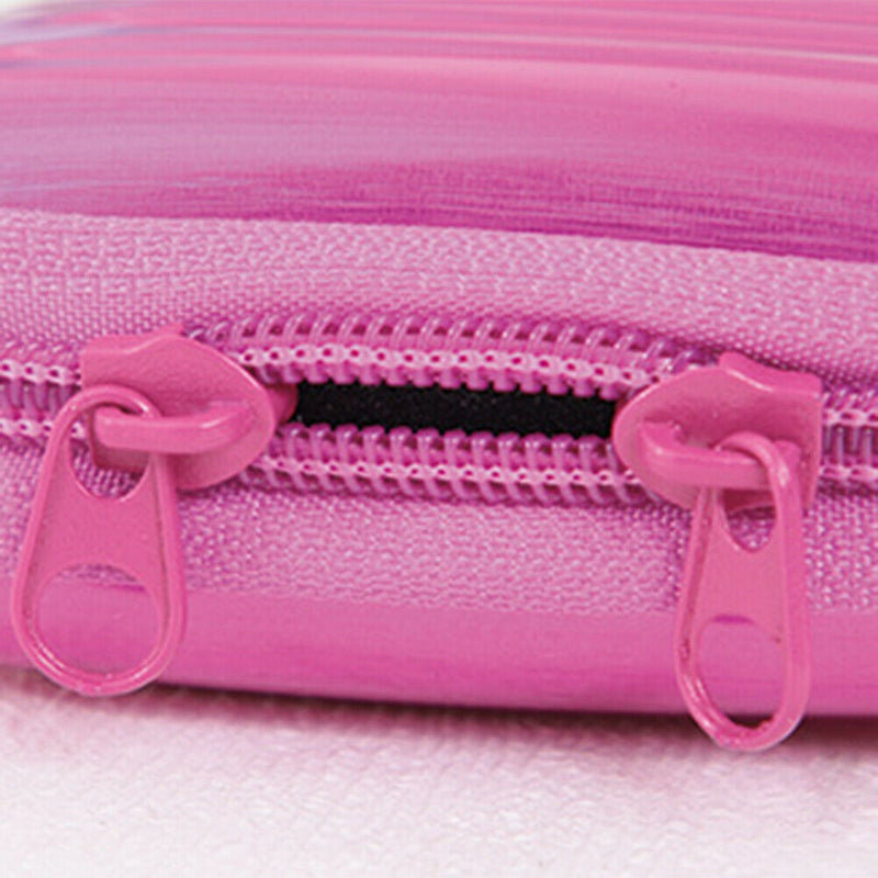 12 Grids Macaron Essential Oil Storage Bag Portable Dividers Box (Rose Red) A