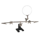 Magnifying glass Third Hand Soldering Soldering Iron Stand Helping magnifyi Q7H3
