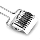 onion chopper noodle slicer garlic coriander cutter diy tool stainless steel+R3C