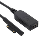 USB 3.1 Type C USB-C Female DC 12-15V to for Surface Lap Top Pro3 Pro4 Pro5 B4W5