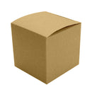50 Pcs/Set Kraft Paper Square Candy Box with Ribbon DIY Wedding Gift Favor Boxes