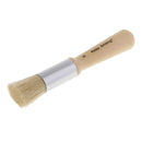 3x Artist Round Wood Handle Bristle Oil Watercolor Acrylic Paint Stencil Brushes