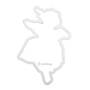 1Pc Silicone Clear Stamp + Metal Cutting Dies Stencil Frame Scrapbook Craft Card