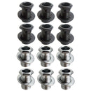 Set of 2 Iron Tuning Pegs Bushings Washers for Electric Guitar Accessory