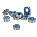 RC 1:10 AXA1218 11mm(Outer) 5mm(Inner) Diameter Ball Bearings Set(10 Pieces) for