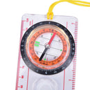 Outdoor Camping Directional Cross-country Compass Ruler Map Scale Compass-EBJ Gw
