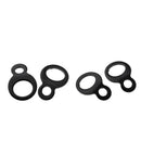 4pcs O-Rings Heavy Duty Steel Tie-Down Anchors for Motorcycles ATVs, Trucks,