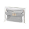2pcs Women Transparent Crossbody Bag Clutch Jelly Bag Shoulder Bag (Grey) A#S