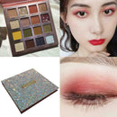 18 Colors Beauty Glazed EyeShadows Palette Matte Glitter 2019 Cosmetic Summ I8Z1