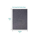 Carbon Transfer Graphite Paper Tracing Drawing Canvas Art B3K1 50 Sheets R9Q4