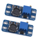 2Pcs MT3608 Mico USB Step Up Power Supply Module 2V-24V to 5V-28V 2A