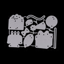 Gift cake Metal Cutting Dies Stencil Scrapbook Paper Cards Album Decor M&O