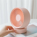 Mini Air Circulation Fan 180 Degree Rotation 330 Strong Wind Power Usb Char