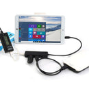 Acasis H032 4 Ports Otg Micro-Usb Hub Usb2.0 Adapter 1.5A Charging Cable Ch G6E3