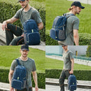 Foldable Waterproof Backpack 35L Lightweight Portable Rucksack Outdoor Larg J5E2