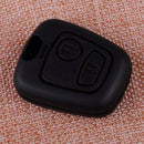 2-Button Remote Key Flip Case Shell Fob Blade Cover Replace fit for PEUGEOT 307