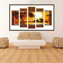 Elephant 5D DIY Full Drill Diamond Painting 5-pictures Combination Kit Gift