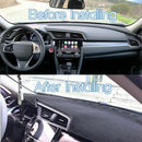 Dashboard Black Center Console Cover Dash Mat Protector Sunshield Cover Pad