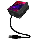 USB Car Ceiling Atmosphere Light 2-Color Starry Sky Ambient Lamp (Red+Blue)