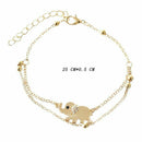 Elephant Anklet Bracelet Simple Style Foot Jewelry Bracelets Beach Jewelry  I3J4