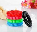 10PCS Anti Mosquito Insect Repellent Wrist Hair Band Bracelet Camping Outdoor