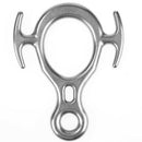 8 Shape Descender Outdoor Rock Climbing Carabiners Abseiling Downhill Ring  D1X5