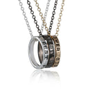 Best Friend Forever Best Bitches 3-Piece Love Break Heart Friendship Necklace