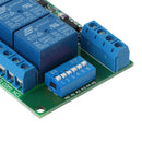 4CH 12V Modbus PC RTU UART RS485 Relay Board for PLC Lamp LED PTZ Camera Control