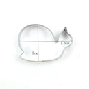 snail stainless steel cookie cutter cake baking mould biscuit diy mould C8