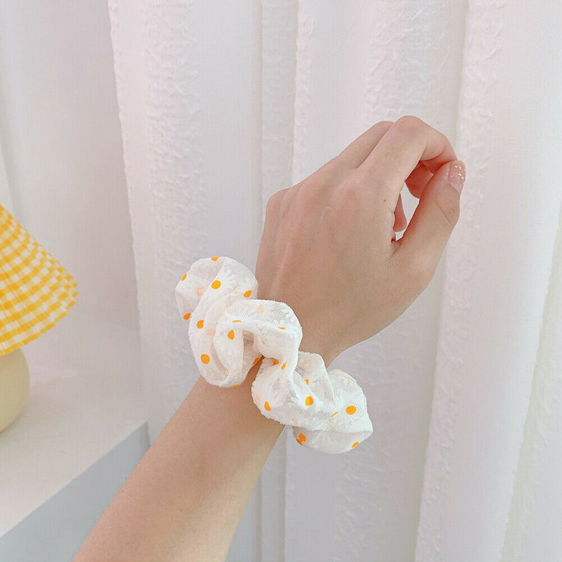Hair Ring Rubber Band Elastic Hair Bands Hair Circle Headwear for Women Girls
