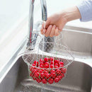 Multifunction Stainless Steel Telescopic Folding Basket Filter Frying Basket