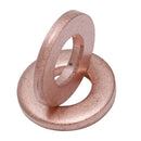 4 OF O.E. Fuel Injector Seal Copper Washer For Ford Transit MK7 2.2 2.4 3.2 P3E7