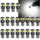 10x T10 194 168 W5W 5730 8 LED SMD White Car Side Wedge Light LampsSet Canbus OZ