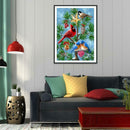 5D DIY Full Drill Diamond Painting Bird Embroidery Mosaic Craft Kit Decor