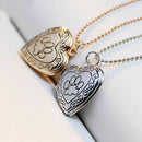 Valentine Lover Gift Animal Dog Paw Print Photo Frames Can Open Locket Neck A3V2