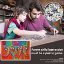 1000 Pieces Adults Kids Paper Jigsaw Puzzles Colorful Human Assembling Toys