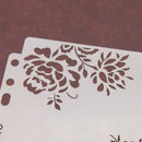 Reusable rose Stencil Airbrush Art DIY Home Decor Scrapbooking Album CraftJ%o